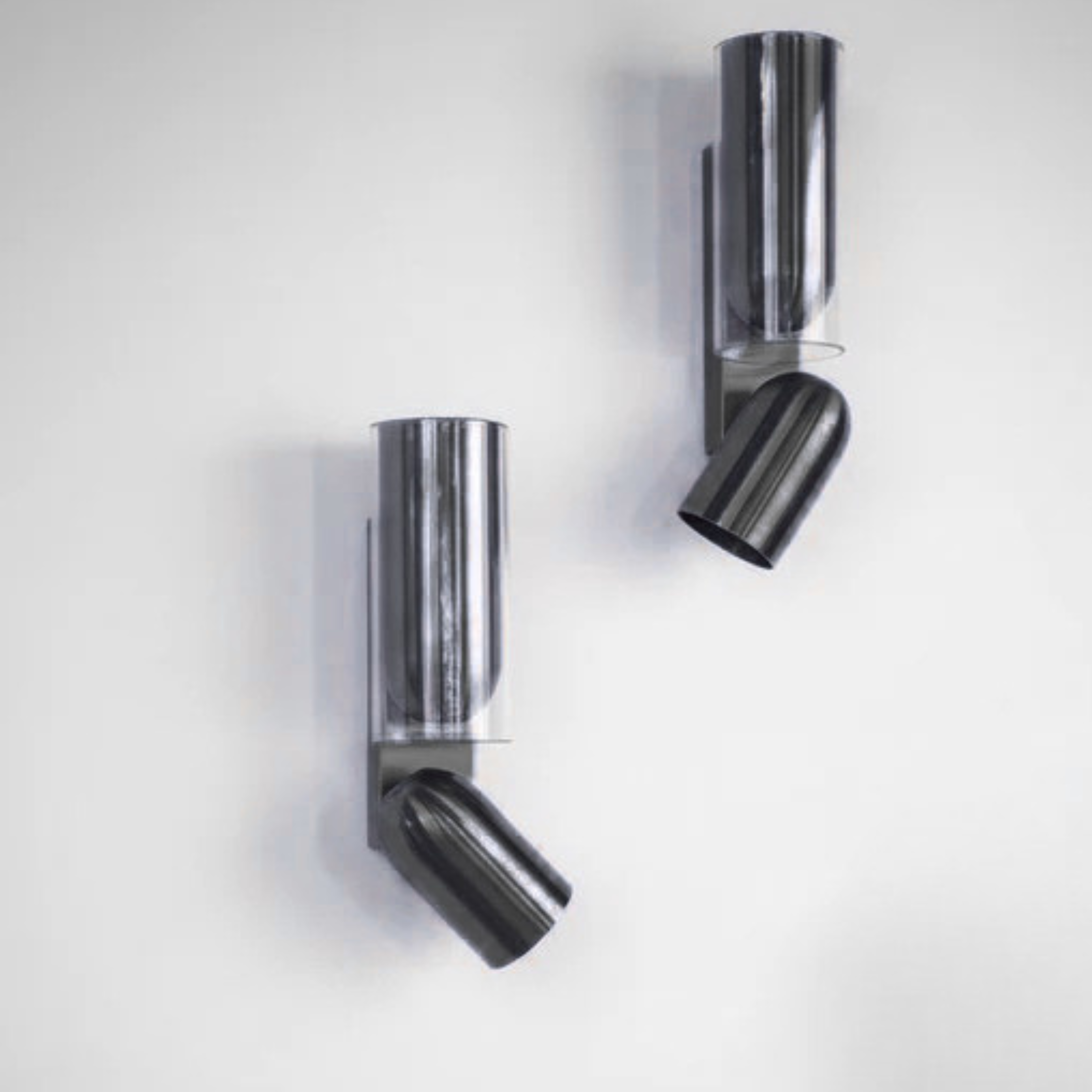 MODERN ADJUSTABLE DUAL SPOTLIGHT WALL LIGHT
