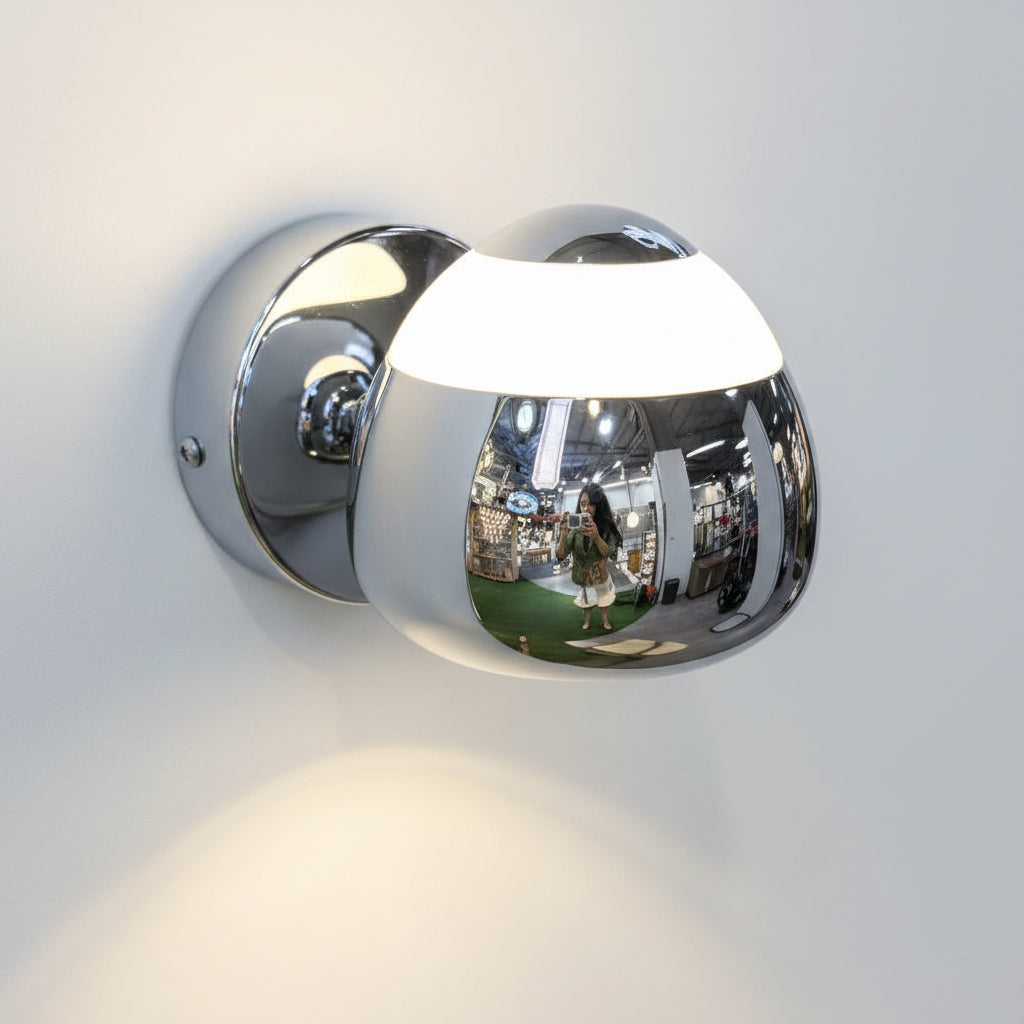 ORBIT CHROME WALL LIGHT